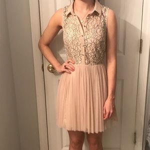 Forever 21 Button Up Collared Dress